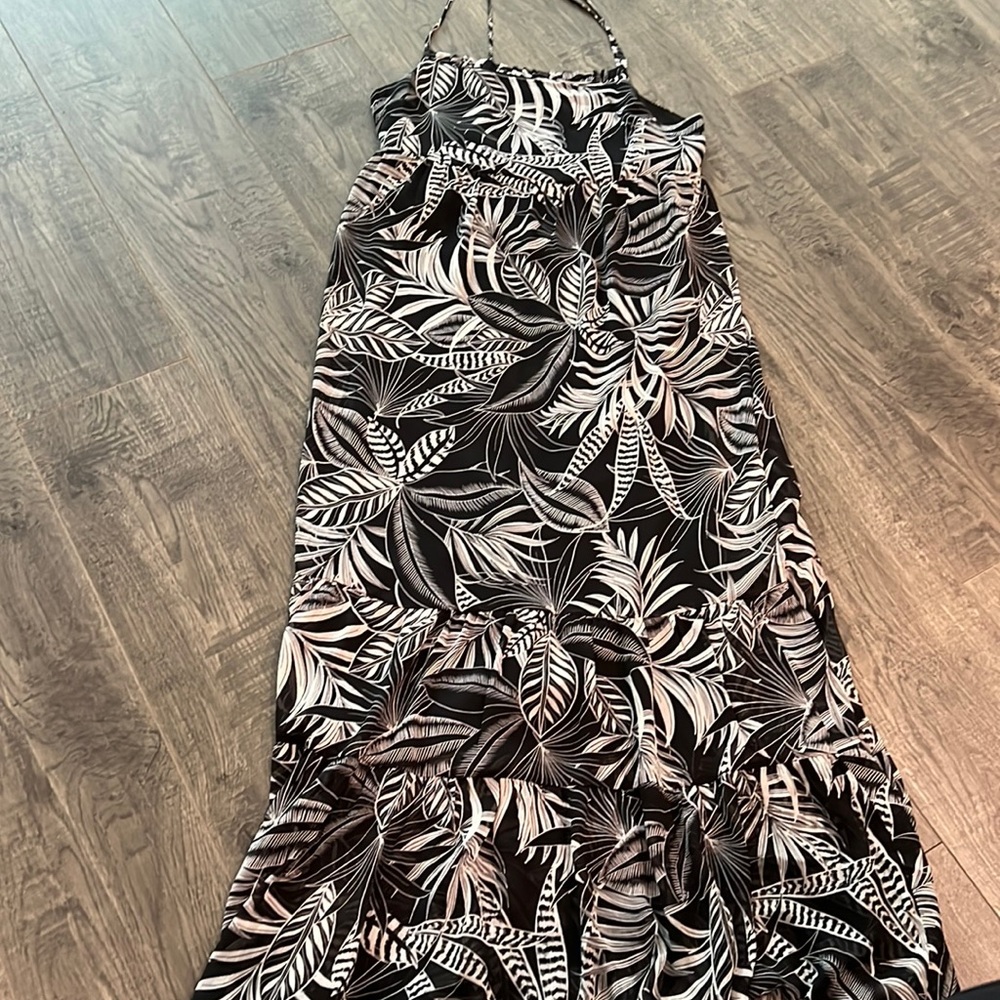 Banana Republic Hawaiian print maxi dress